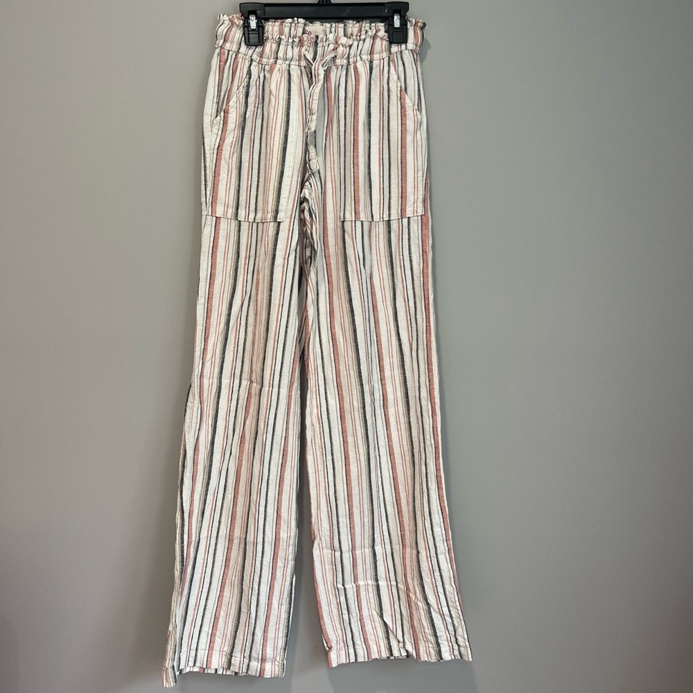 Sonoma Wide Leg Striped Pants